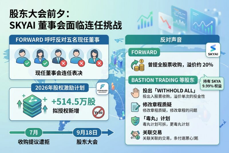 Forward 呼吁 SkyAI 股东反对五名现任董事连任-指挥使社区 - 真实线索、热点议题与深度观察