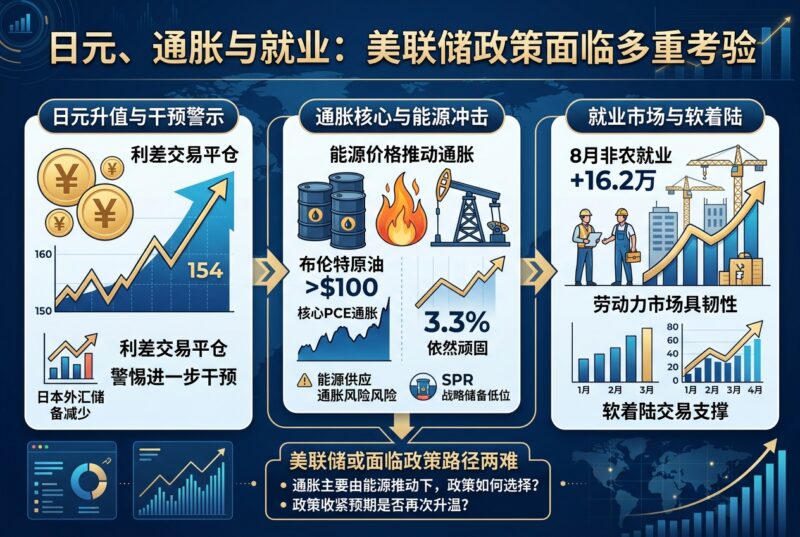QCP：日元升值、就业强劲与能源冲击交织，美联储年内政策路径面临考验-指挥使社区 - 真实线索、热点议题与深度观察