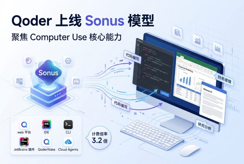 Qoder 上线 Sonus,专攻 Computer Use-指挥使社区 - 真实线索、热点议题与深度观察