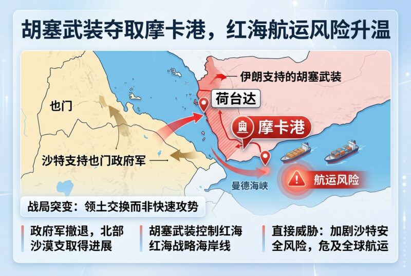 以媒称胡塞武装夺取摩卡港，红海航运风险升温-指挥使社区 - 真实线索、热点议题与深度观察