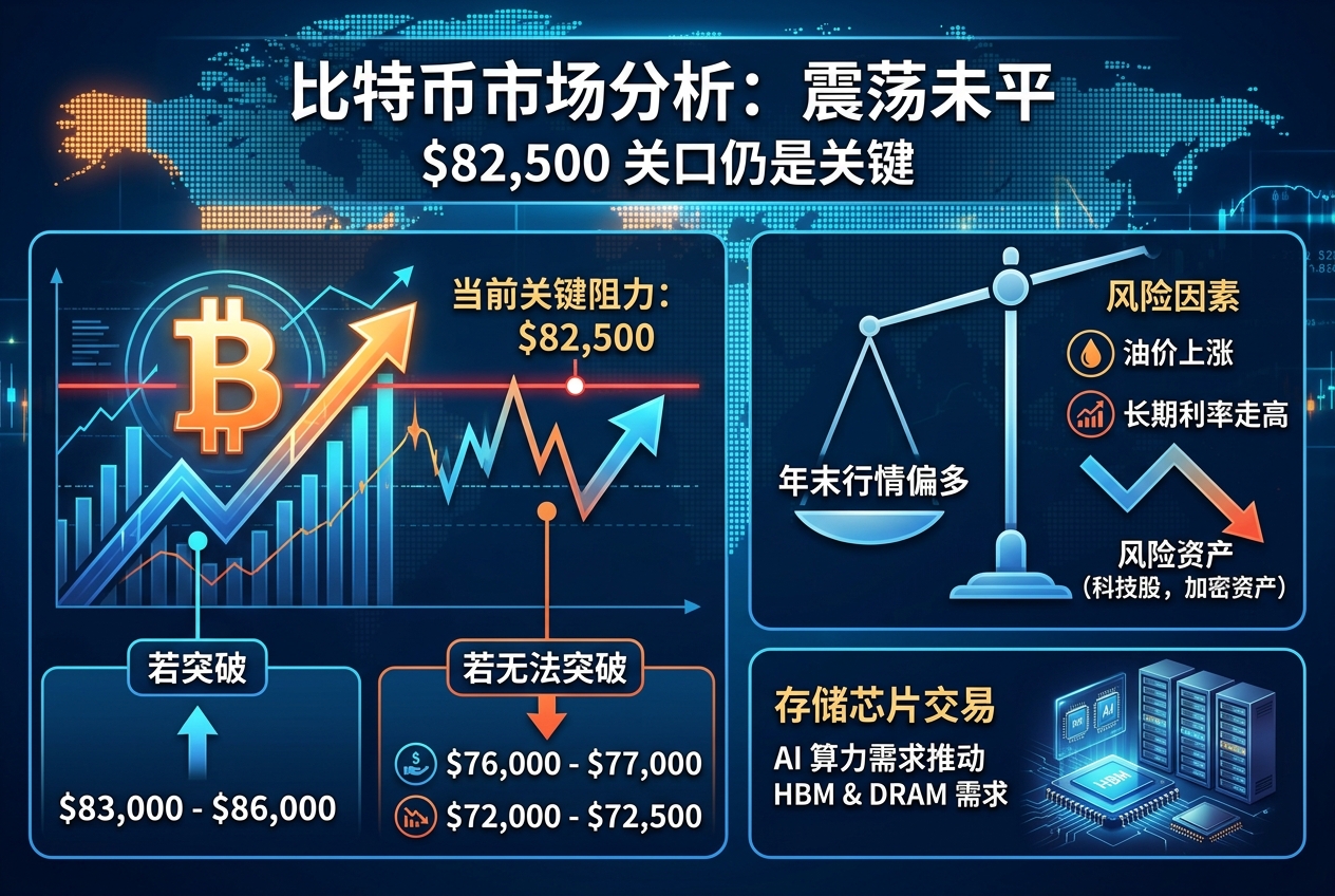 「BTC OG 内幕巨鲸」代理人:比特币震荡尚未结束,82,500 美元关口仍是关键