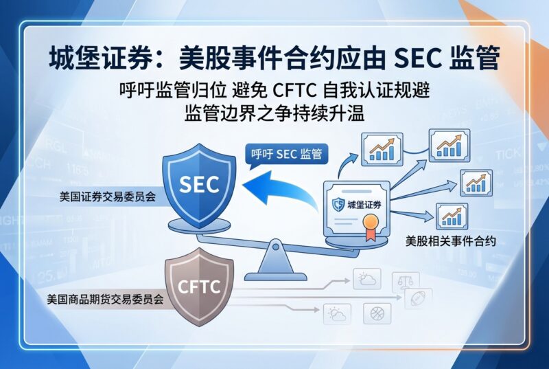 城堡证券呼吁 SEC 监管与美股相关的事件合约-指挥使社区 - 真实线索、热点议题与深度观察