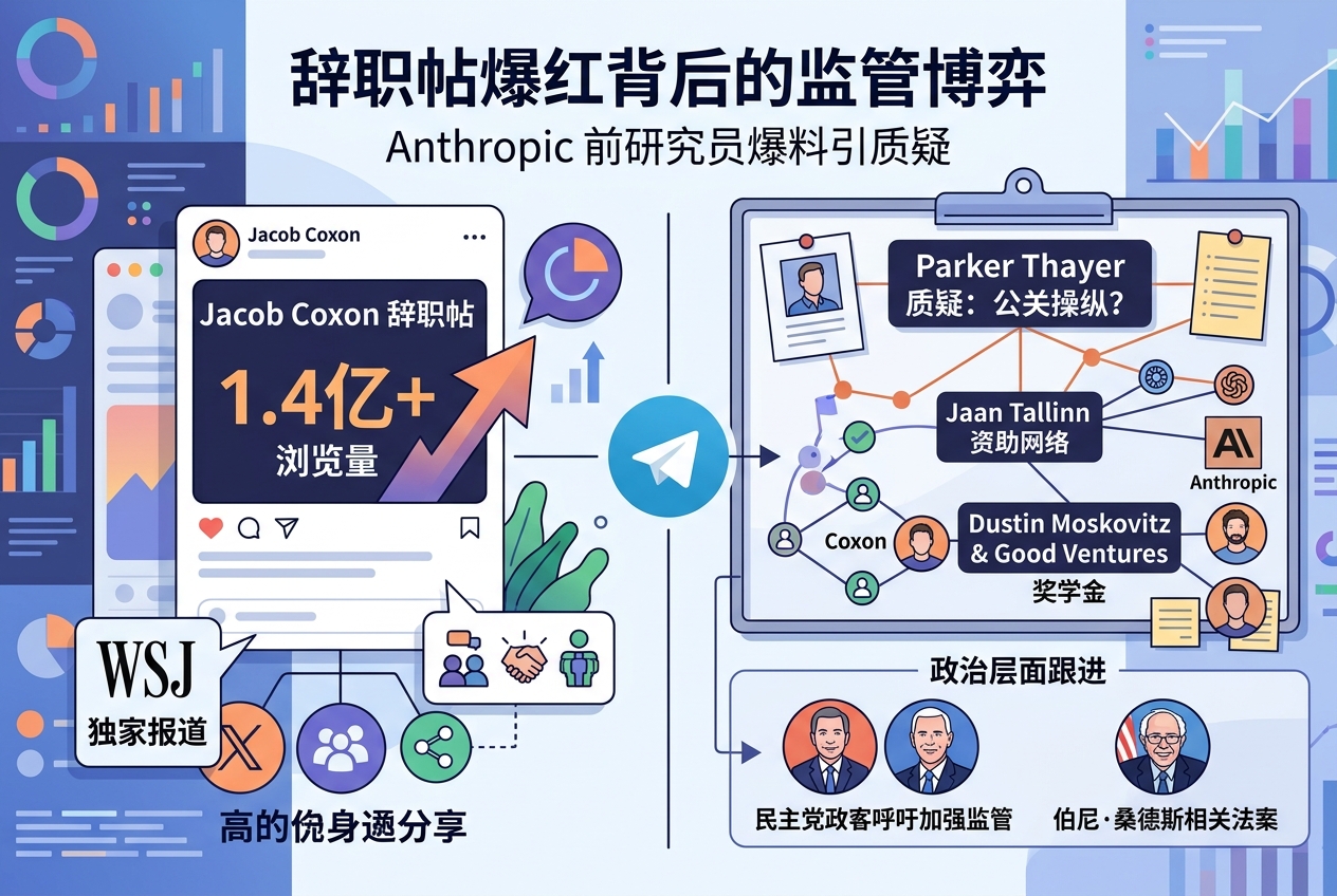 Anthropic 前研究员辞职帖引发争议