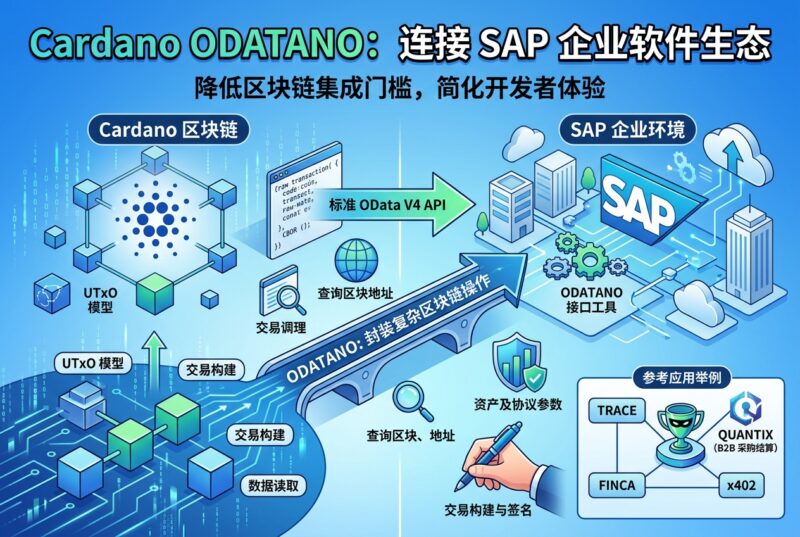 Cardano 开发者推出 ODATANO,瞄准 SAP 企业软件生态-指挥使社区 - 真实线索、热点议题与深度观察
