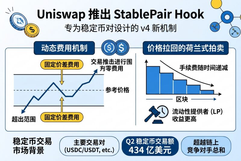 Uniswap Labs 推出专为稳定币交易对设计的 StablePair Hook-指挥使社区 - 真实线索、热点议题与深度观察