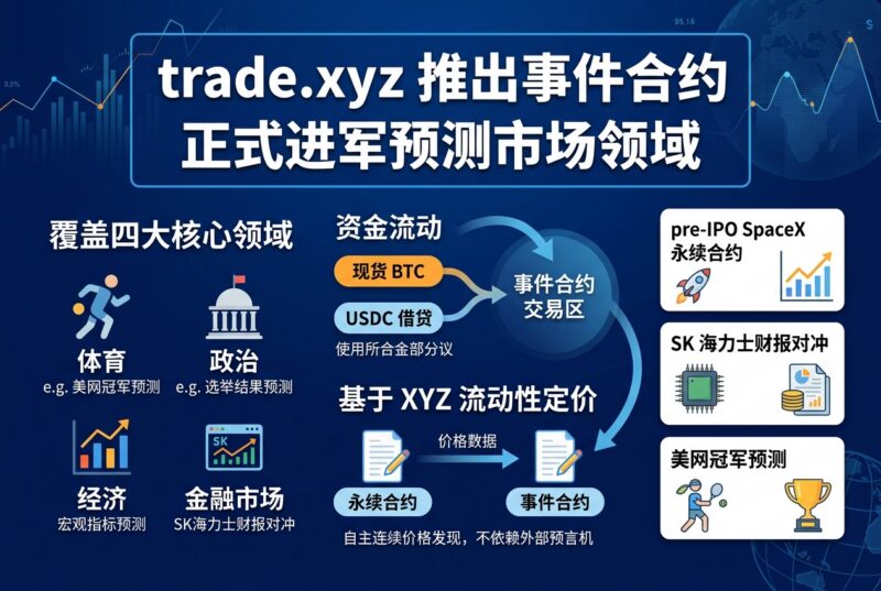trade.xyz 推出事件合约,正式进军预测市场领域-指挥使社区 - 真实线索、热点议题与深度观察