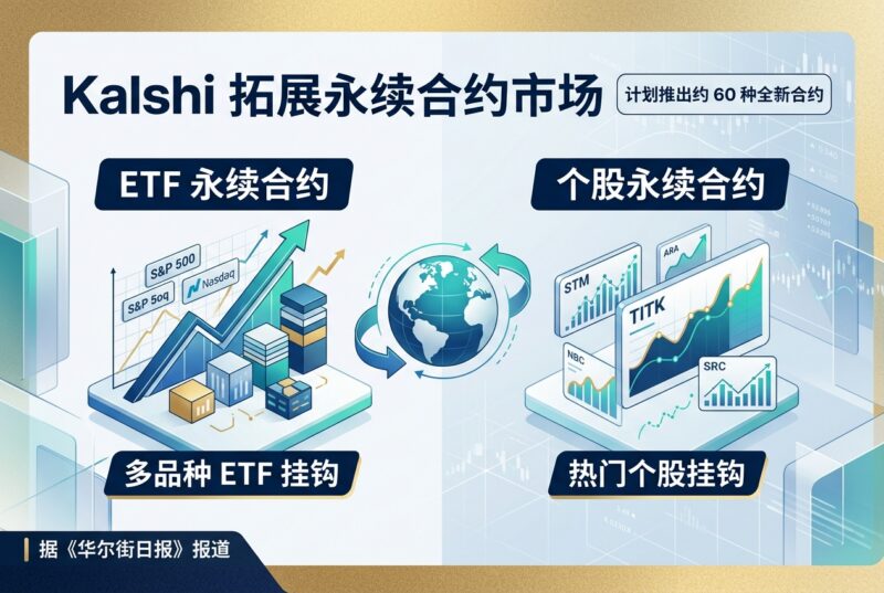 Kalshi 计划推出约 60 种与 ETF 及个股挂钩的永续合约-指挥使社区 - 真实线索、热点议题与深度观察