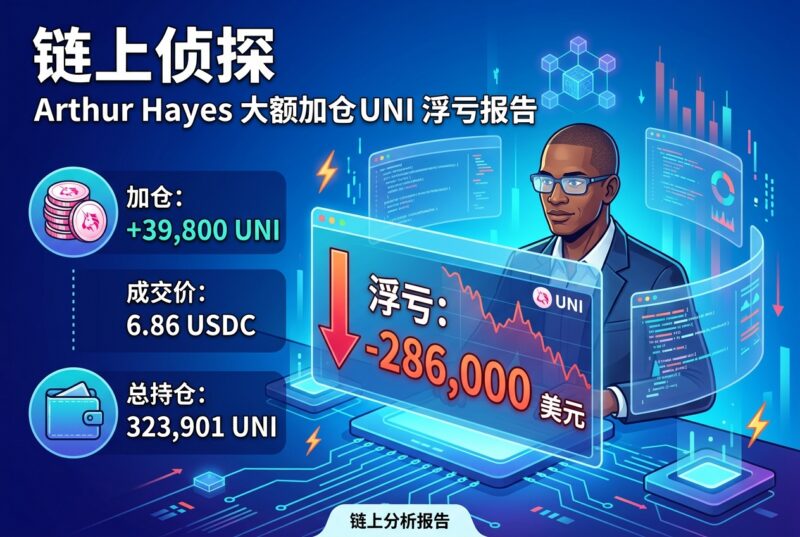 链上侦探｜Arthur Hayes 加仓 39,800 枚 UNI，单币浮亏 28.6 万美元-指挥使社区 - 真实线索、热点议题与深度观察