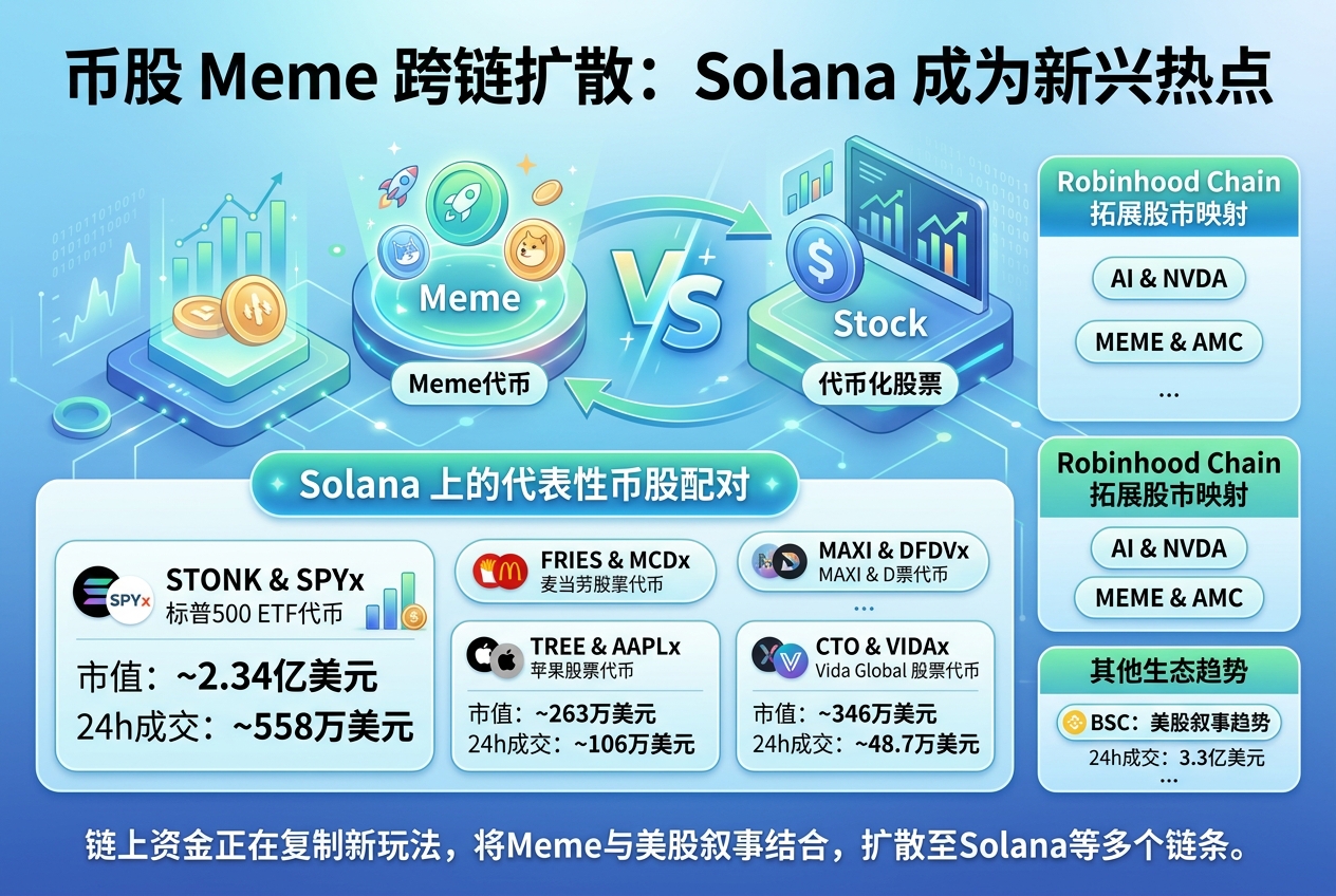币股 Meme 跨链扩散,Solana 成为新兴热点
