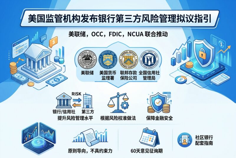 美国监管机构发布银行第三方风险管理拟议指引-指挥使社区 - 真实线索、热点议题与深度观察