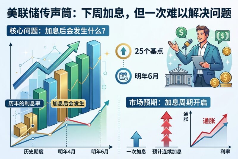 “美联储传声筒”：美联储下周或加息，但单次加息难以解决问题-指挥使社区 - 真实线索、热点议题与深度观察