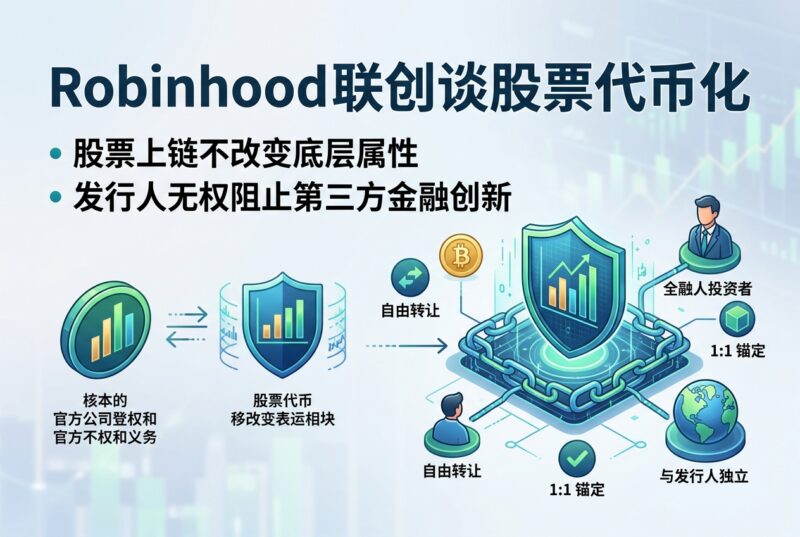 Robinhood 联创谈股票代币化：上链不改变底层属性，发行人无权阻止-指挥使社区 - 真实线索、热点议题与深度观察