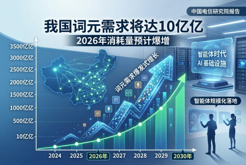 我国词元需求呈现爆发式增长,预计2026年消耗量将达到10亿亿-指挥使社区 - 真实线索、热点议题与深度观察