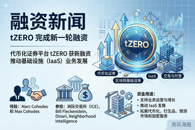 融资｜tZERO 完成新一轮融资-指挥使社区 - 真实线索、热点议题与深度观察
