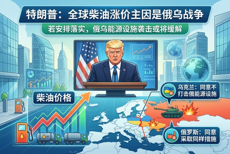特朗普:全球柴油涨价主因是俄乌战争-指挥使社区 - 真实线索、热点议题与深度观察