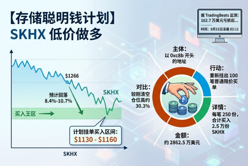 存储聪明钱计划在 1160 美元附近低价做多 SKHX-指挥使社区 - 真实线索、热点议题与深度观察