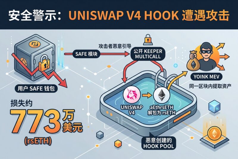 Uniswap V4 Hook 被用于攻击，某用户 Safe 钱包损失约 773 万美元-指挥使社区 - 真实线索、热点议题与深度观察