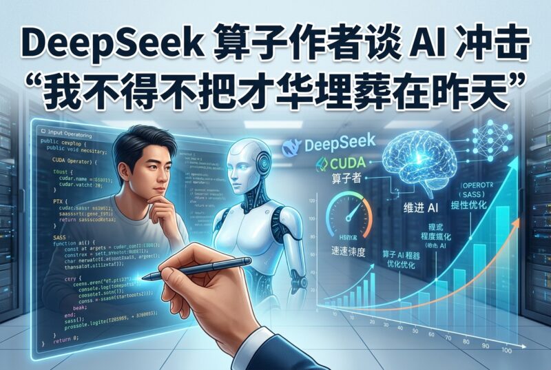 DeepSeek V4.1 算子作者谈 AI 冲击:我不得不把才华埋葬在昨天-指挥使社区 - 真实线索、热点议题与深度观察