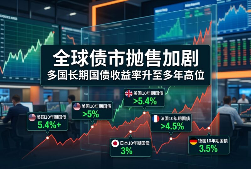 全球债市抛售加剧：美债30年期收益率升至5.4%以上-指挥使社区 - 真实线索、热点议题与深度观察
