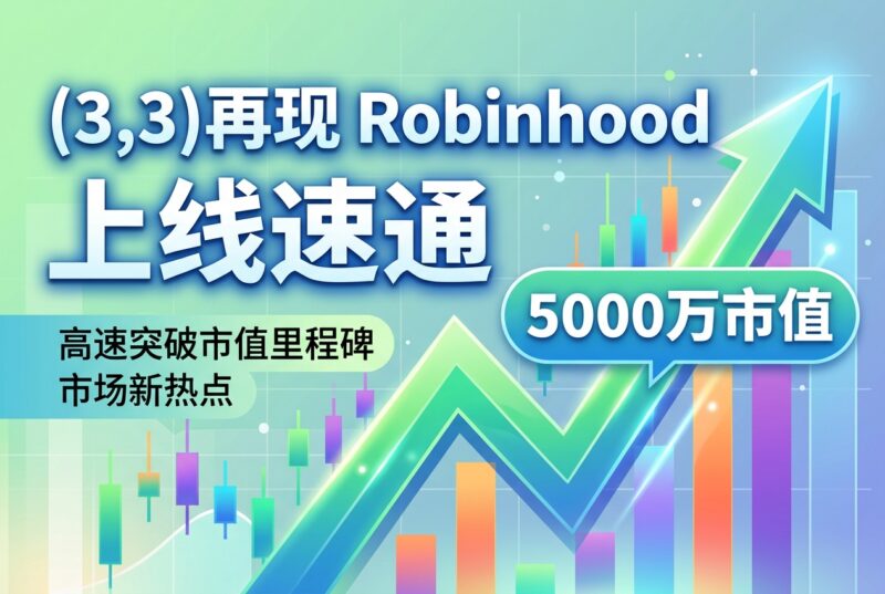 上线速通5000万市值，(3,3)再现 Robinhood-指挥使社区 - 真实线索、热点议题与深度观察