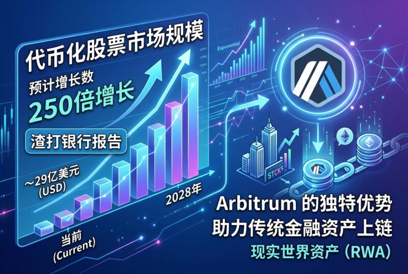渣打:代币化股票市场规模预计到2028年增长250倍,Arbitrum具备独特优势-指挥使社区 - 真实线索、热点议题与深度观察