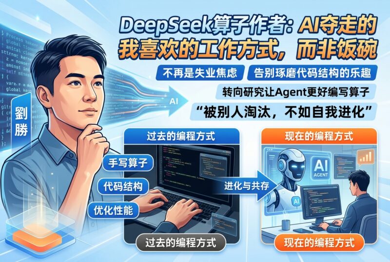 DeepSeek V4.1 算子作者再回应:AI 夺走的不是饭碗,是我喜欢的工作方式-指挥使社区 - 真实线索、热点议题与深度观察