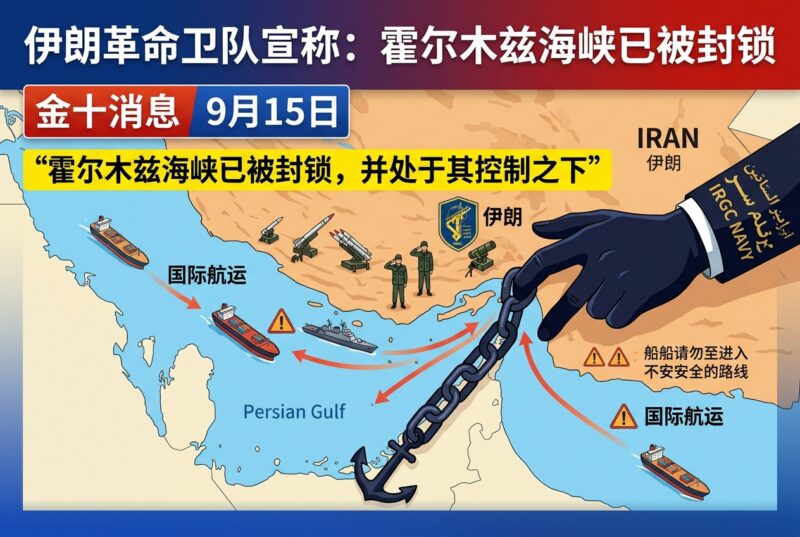 伊朗革命卫队称霍尔木兹海峡已被封锁-指挥使社区 - 真实线索、热点议题与深度观察