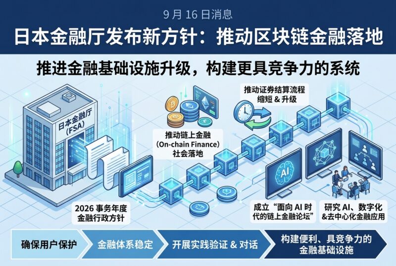 日本金融厅:将推动区块链金融落地,推进金融基础设施升级-指挥使社区 - 真实线索、热点议题与深度观察