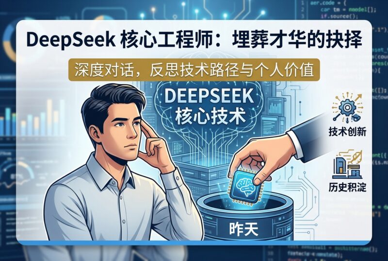 DeepSeek 核心工程师长文：我不得不把才华埋葬在昨天-指挥使社区 - 真实线索、热点议题与深度观察
