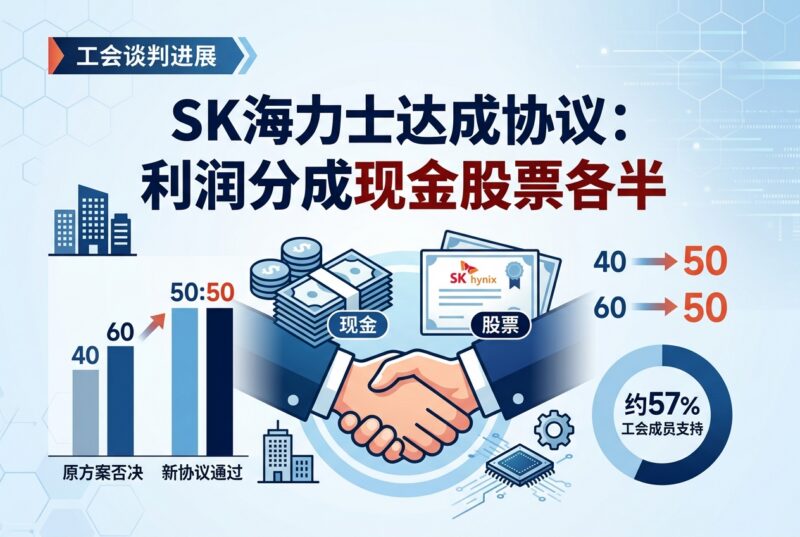 SK海力士与工会达成协议,利润分成奖金现金与股票各占一半-指挥使社区 - 真实线索、热点议题与深度观察