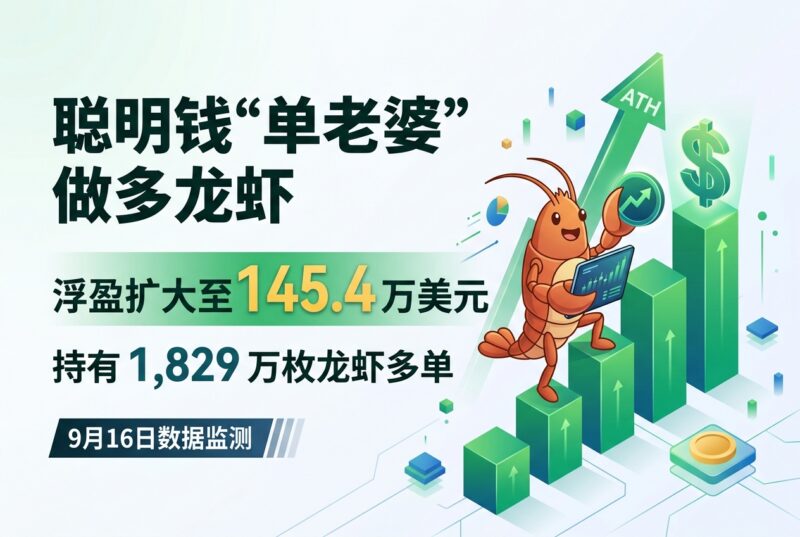 某 Binance 合约聪明钱“单老婆”做多龙虾,浮盈扩大至 145 万美元-指挥使社区 - 真实线索、热点议题与深度观察
