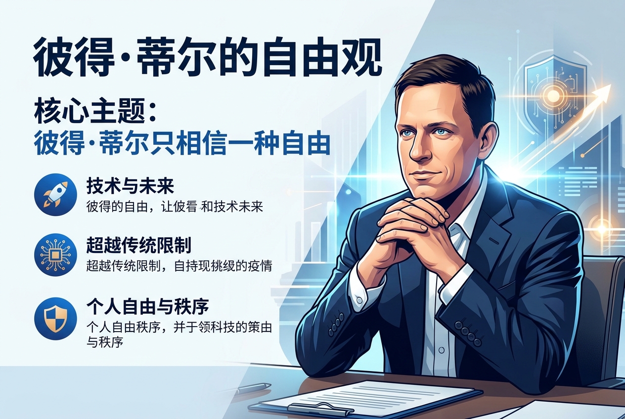 彼得·蒂尔只相信一种自由