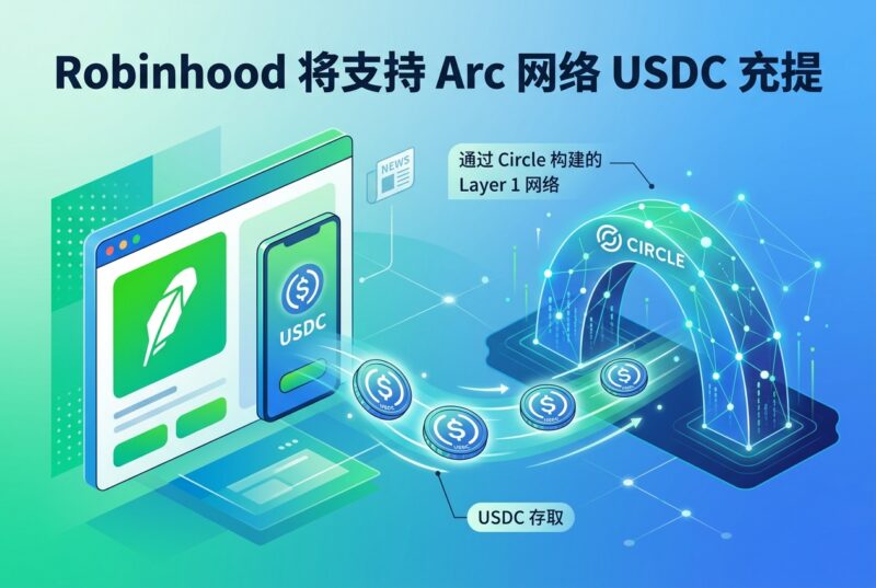 Robinhood 将支持 Arc 网络 USDC 充提-指挥使社区 - 真实线索、热点议题与深度观察