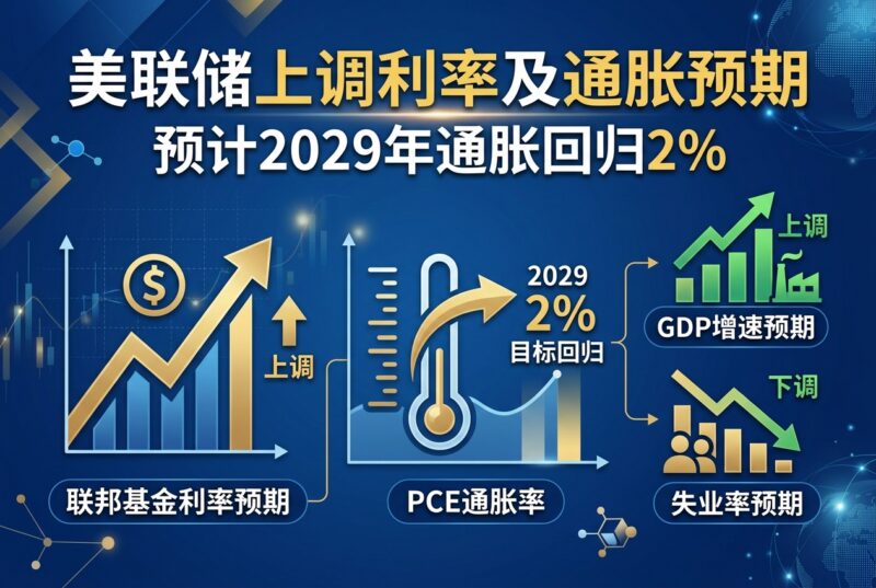 美联储上调利率及通胀预期,预计2029年通胀回归2%-指挥使社区 - 真实线索、热点议题与深度观察
